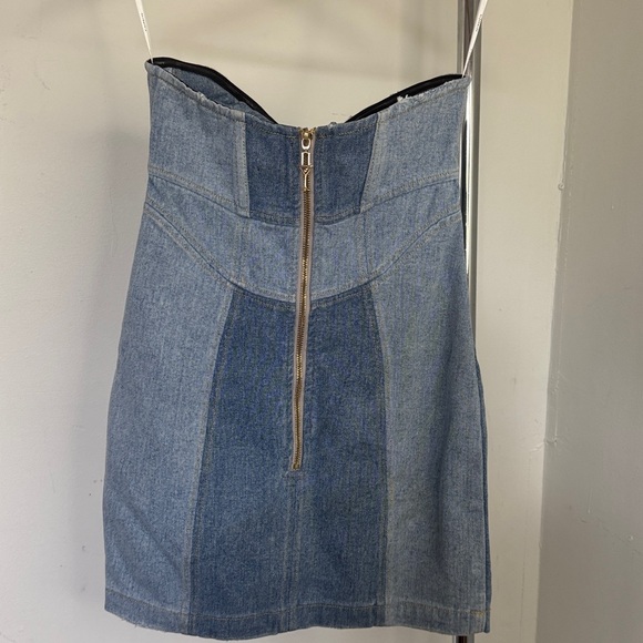 REVOLVE RETROFETE simi denim dress patchworks size xs
100% cotton - Picture 8 of 11
